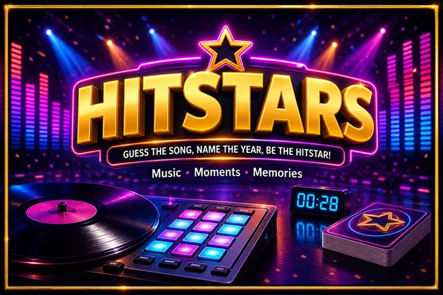 Hitstars Rewind muziekquiz — raad het nummer in de Arena