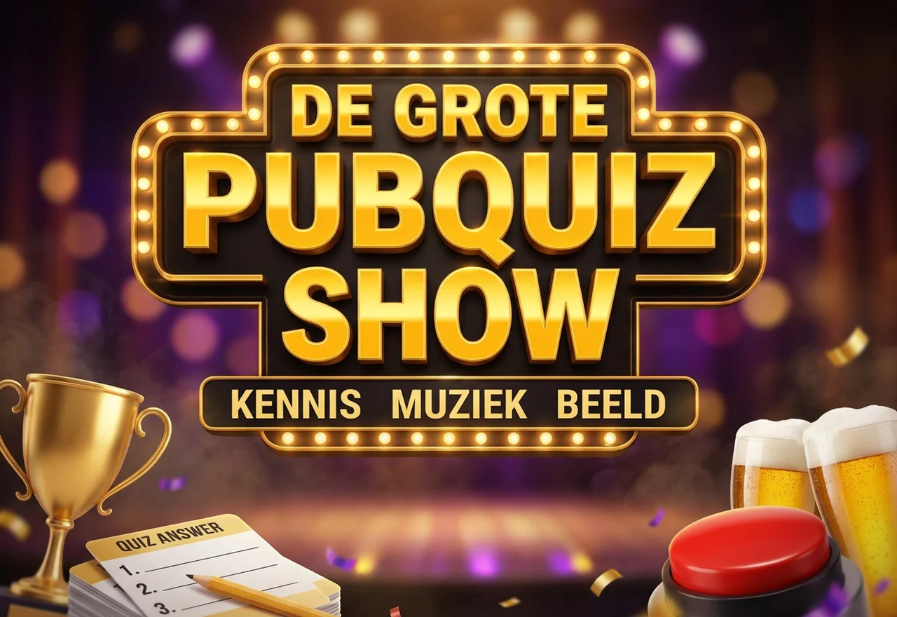 De Grote Pubquiz Show — klassieke pubquiz in de Arena