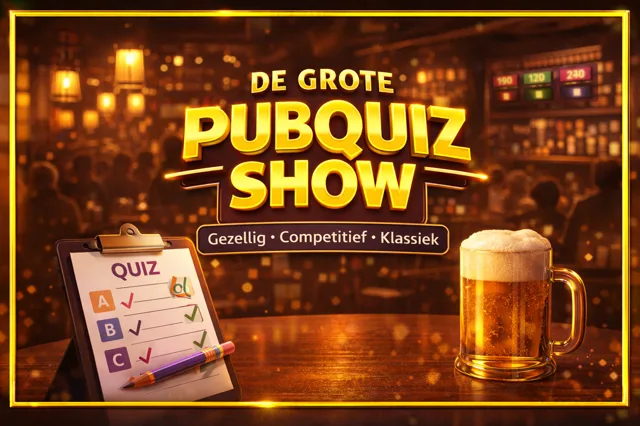 De Grote Pubquiz Show — klassieke pubquiz in de Arena