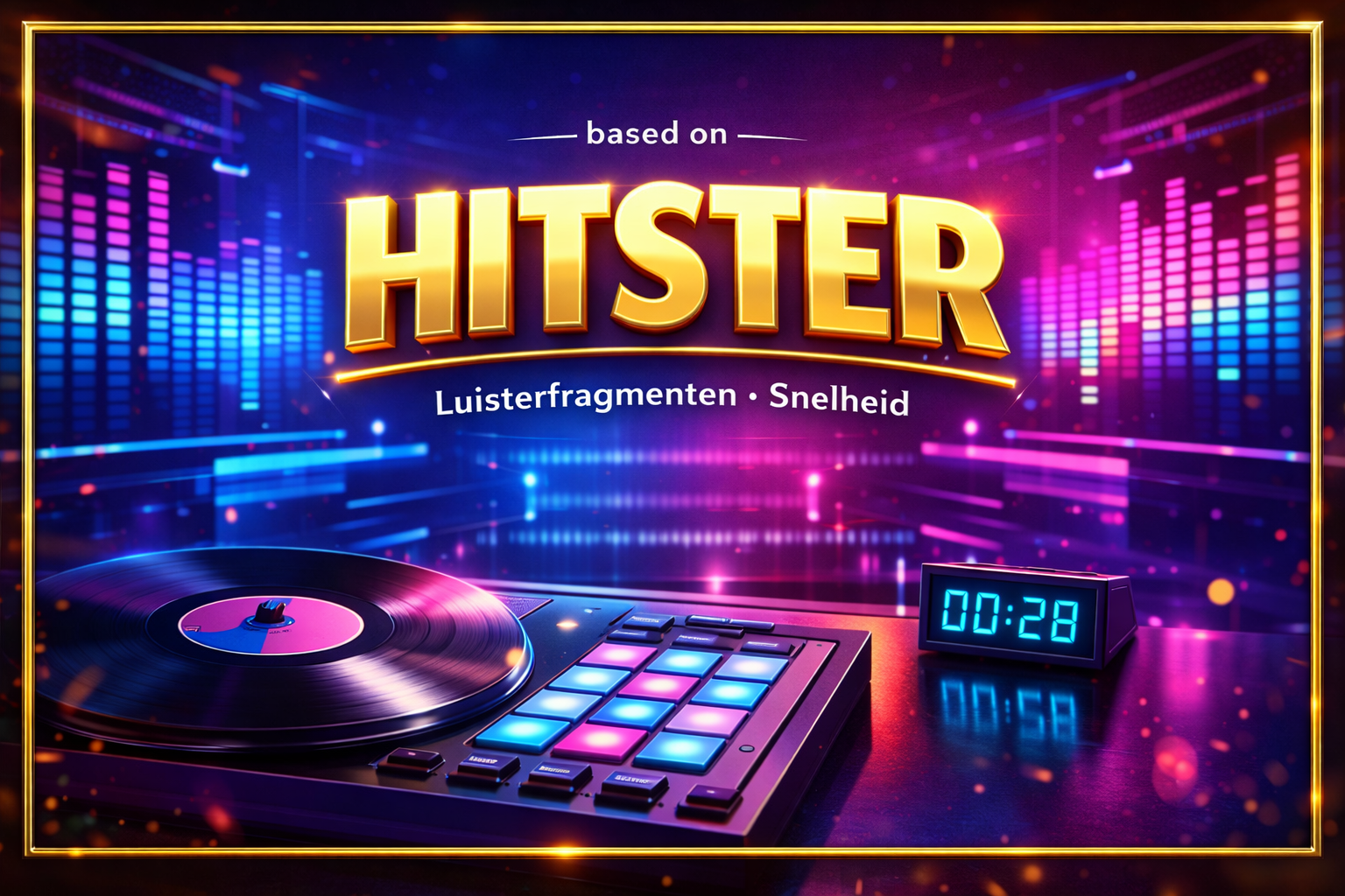 Hitster muziekquiz — raad het nummer in de Arena