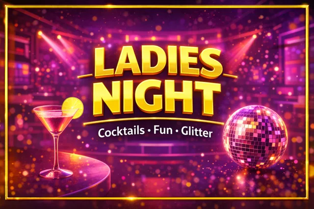 Ladies Night — cocktails, fun en glitter quizshow